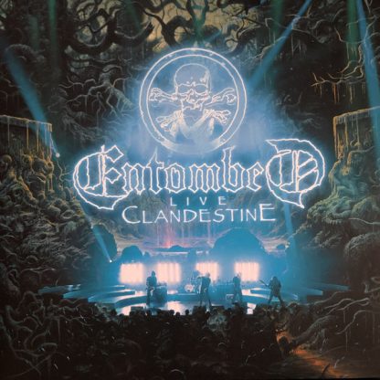 Entombed - Clandestine Live 2LP (blue)