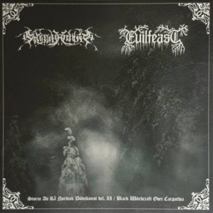 Gnipahålan / Evilfeast - Storm Av Rå Nordisk Dödskonst del. II / Black Witchcraft over Carpathia LP