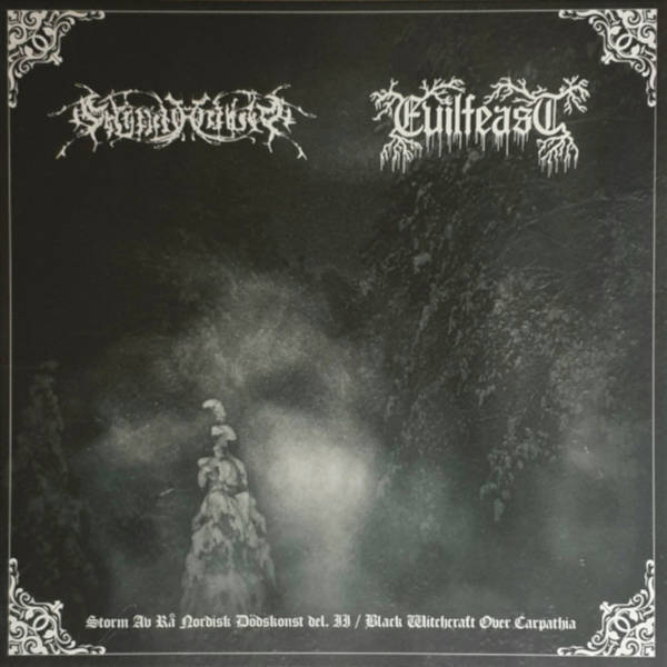 Gnipahålan / Evilfeast - Storm Av Rå Nordisk Dödskonst del. II / Black Witchcraft over Carpathia LP
