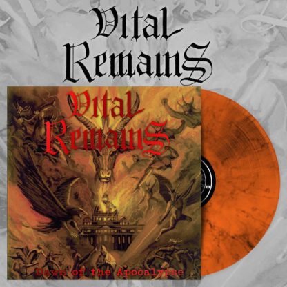 Vital Remains - Dawn of The Apocalypse LP (orange-black)