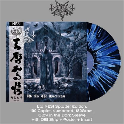 Dark Funeral - We Are The Apocalypse LP (blue-black-white)