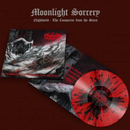 Moonlight Sorcery - Nightwind: The Conqueror From The Stars LP (black-red)